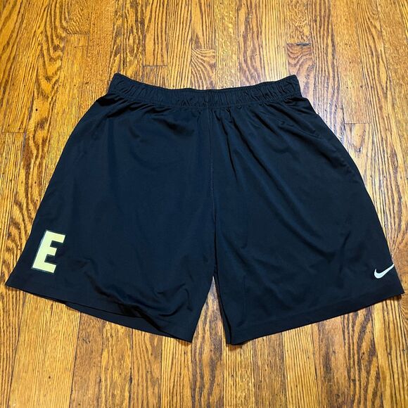 Nike Men's XL Dri-Fit Relaxed Fit Running Gym Workout Athletic Shorts Black - Picture 1 of 12